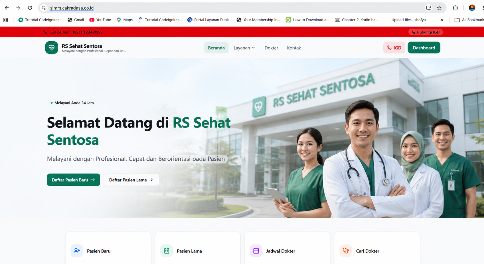 Lilo SIMRS - Sistem Informasi Manajemen Rumah Sakit