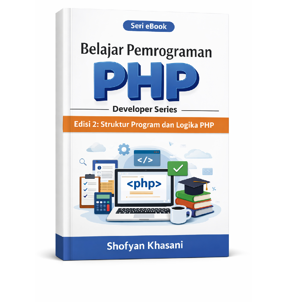 Cover eBook Edisi 2: Struktur Program dan Logika PHP - Ebook Developer