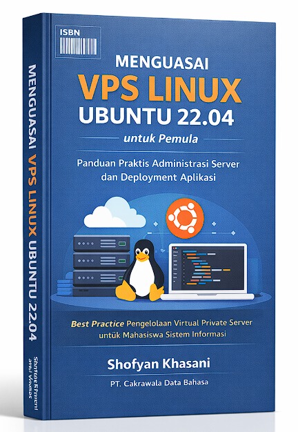 Cover eBook Menguasai VPS Linux Ubuntu 22.04 untuk Pemula - Ebook Developer